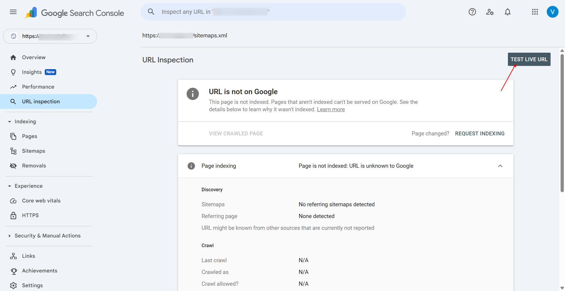 Test live URL Test live URL